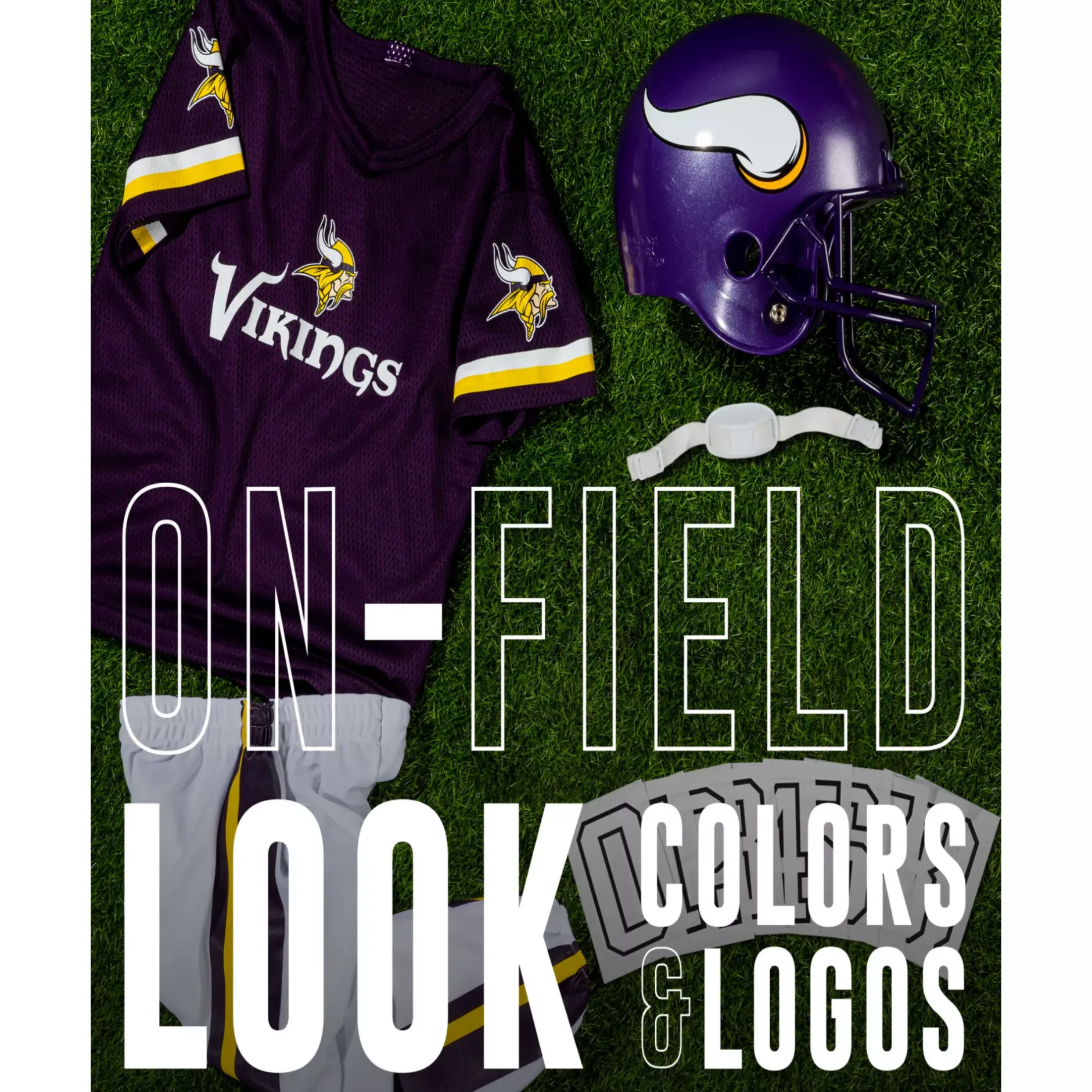 BOY Spirit Halloween Kids Minnesota Vikings NFL Deluxe Uniform Costume - Franklin Sports