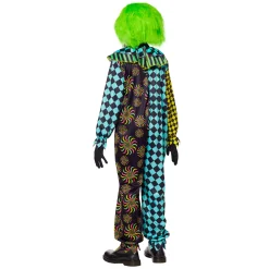 BOY Spirit Halloween Kids Neon Clown Costume