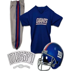 BOY Spirit Halloween Kids New York Giants NFL Deluxe Uniform Costume - Franklin Sports