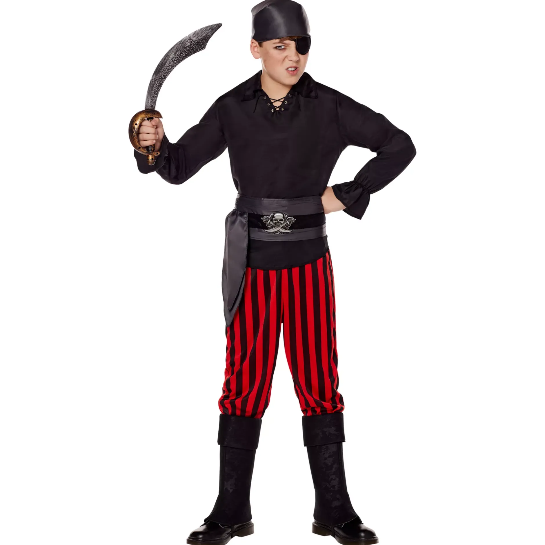 BOY Spirit Halloween Kids Pirate Pillager Costume