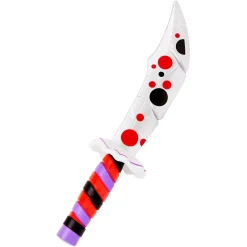 Spirit Halloween Kids Polka Dot Scary Clown Knife
