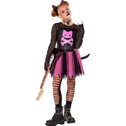 Spirit Halloween Kids Punk Kitty Costume
