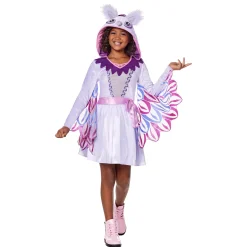 Spirit Halloween Kids Purple Owl Dress Costume
