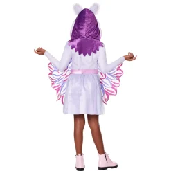 Spirit Halloween Kids Purple Owl Dress Costume