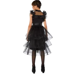 Spirit Halloween Kids Rave 'N Dance Wednesday Addams Dress - Wednesday