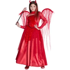 Spirit Halloween Kids Red Devil Dress Costume - The Signature Collection
