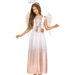 Spirit Halloween Kids Rose Gold Angel Costume