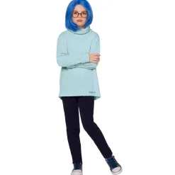 Spirit Halloween Kids Sadness Costume Kit - Inside Out 2