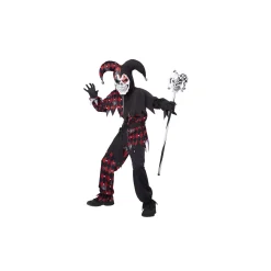 BOY Spirit Halloween Kids Sinister Jester Costume