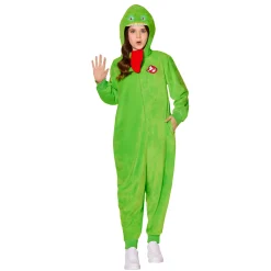 BOY Spirit Halloween Kids Slimer Jumpsuit Costume - Ghostbusters