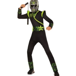 BOY Spirit Halloween Kids Toxic Ninja Costume