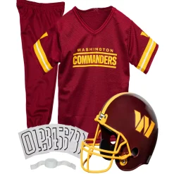 BOY Spirit Halloween Kids Washington Commanders NFL Deluxe Uniform Costume - Franklin Sports