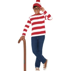 Spirit Halloween Kids Where's Waldo Costume Kit