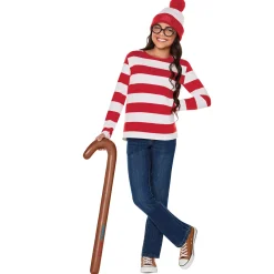Spirit Halloween Kids Where's Waldo Costume Kit