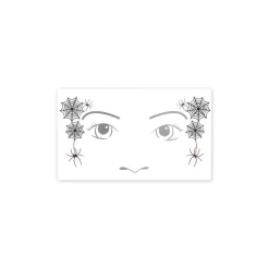 Spirit Halloween Kids Witch Face Tattoo Decal