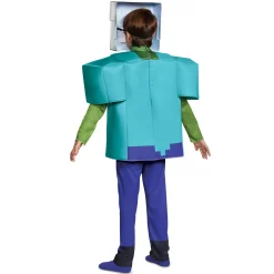 Spirit Halloween Kids Zombie Costume Deluxe - Minecraft