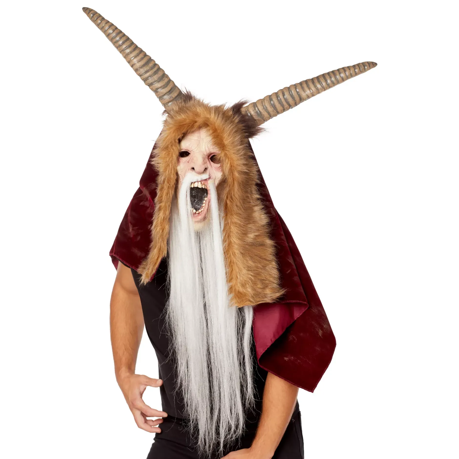 Spirit Halloween Krampus Full Mask