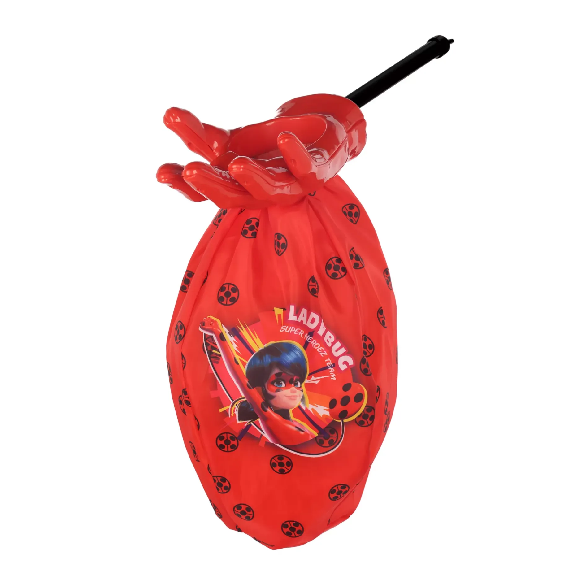 Spirit Halloween Ladybug Loot Scoop Treat Bag - Miraculous Ladybug