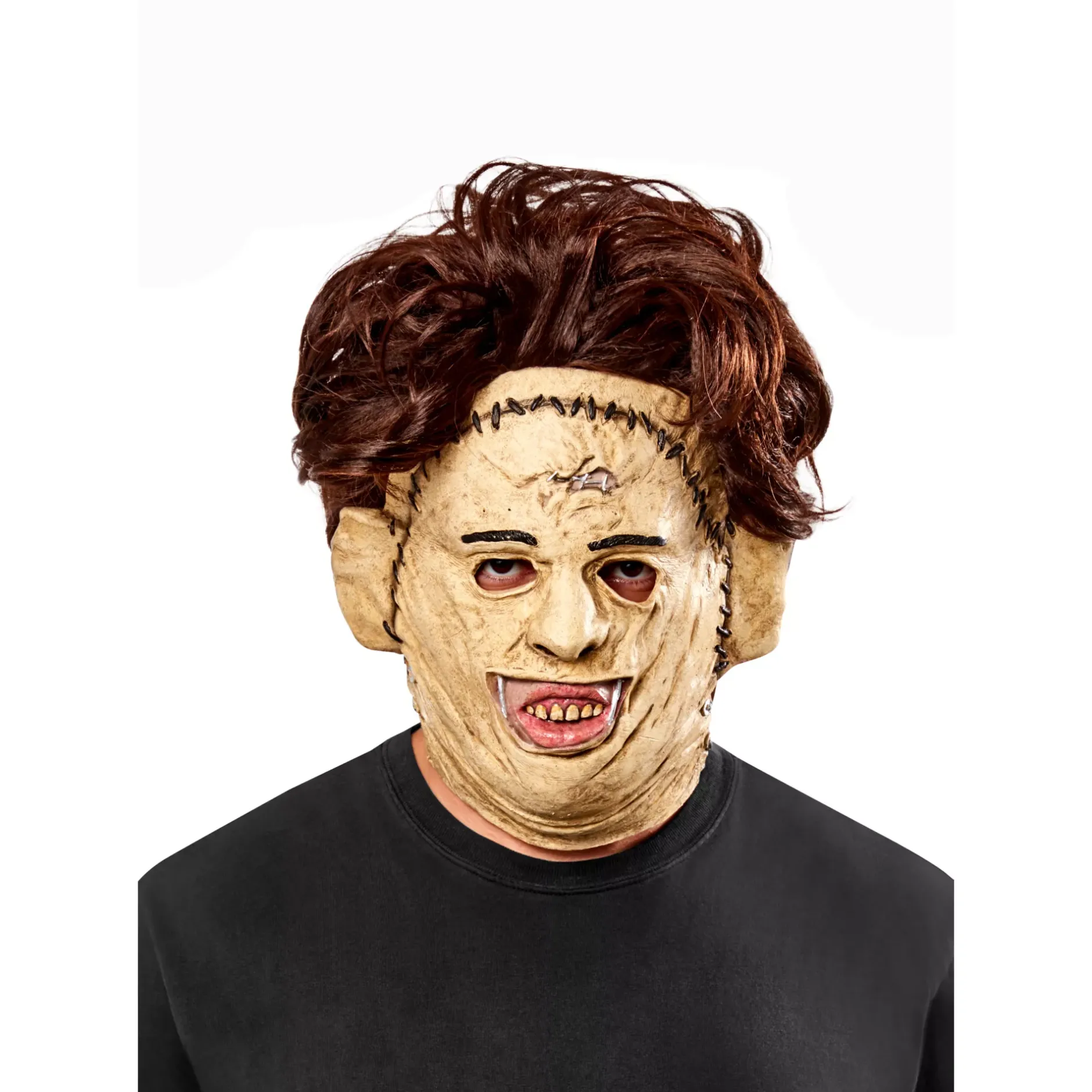 Spirit Halloween Leatherface Full Mask Deluxe - Texas Chainsaw Massacre