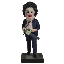 Spirit Halloween Leatherface Pretty Woman Mask Bobblehead Statue - The Texas Chainsaw Massacre