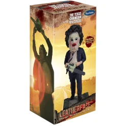 Spirit Halloween Leatherface Pretty Woman Mask Bobblehead Statue - The Texas Chainsaw Massacre
