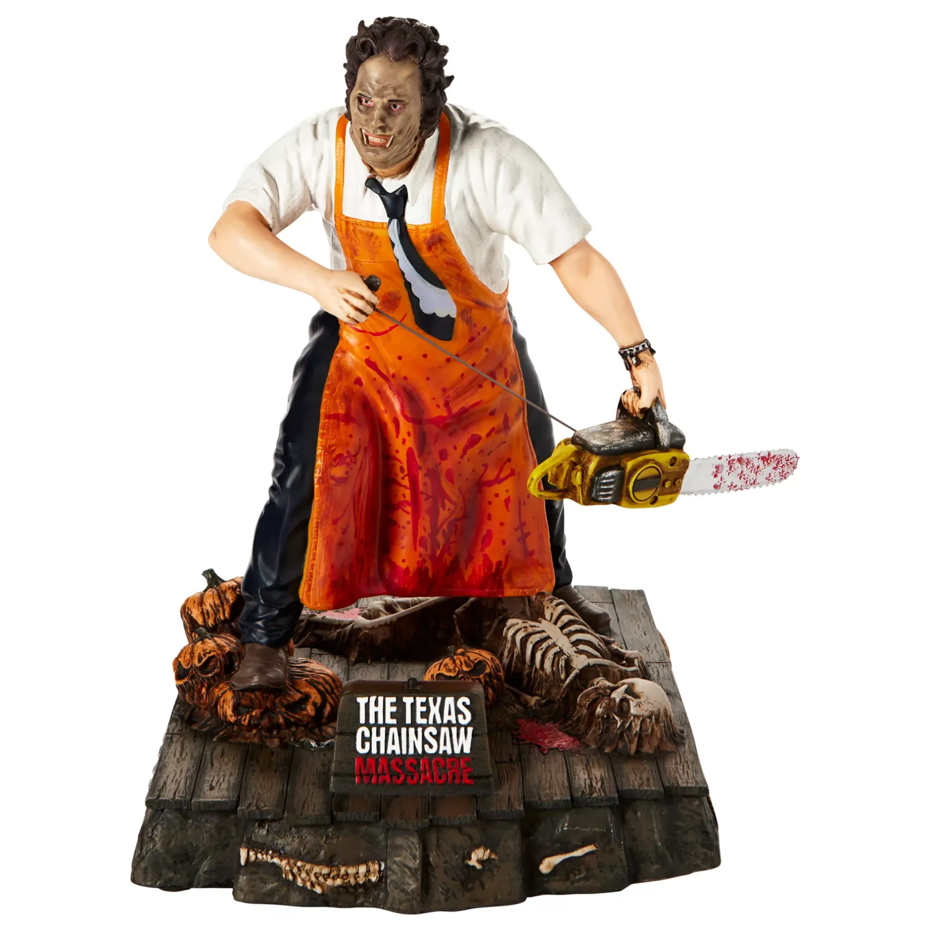 Spirit Halloween Leatherface Statue - Texas Chainsaw Massacre
