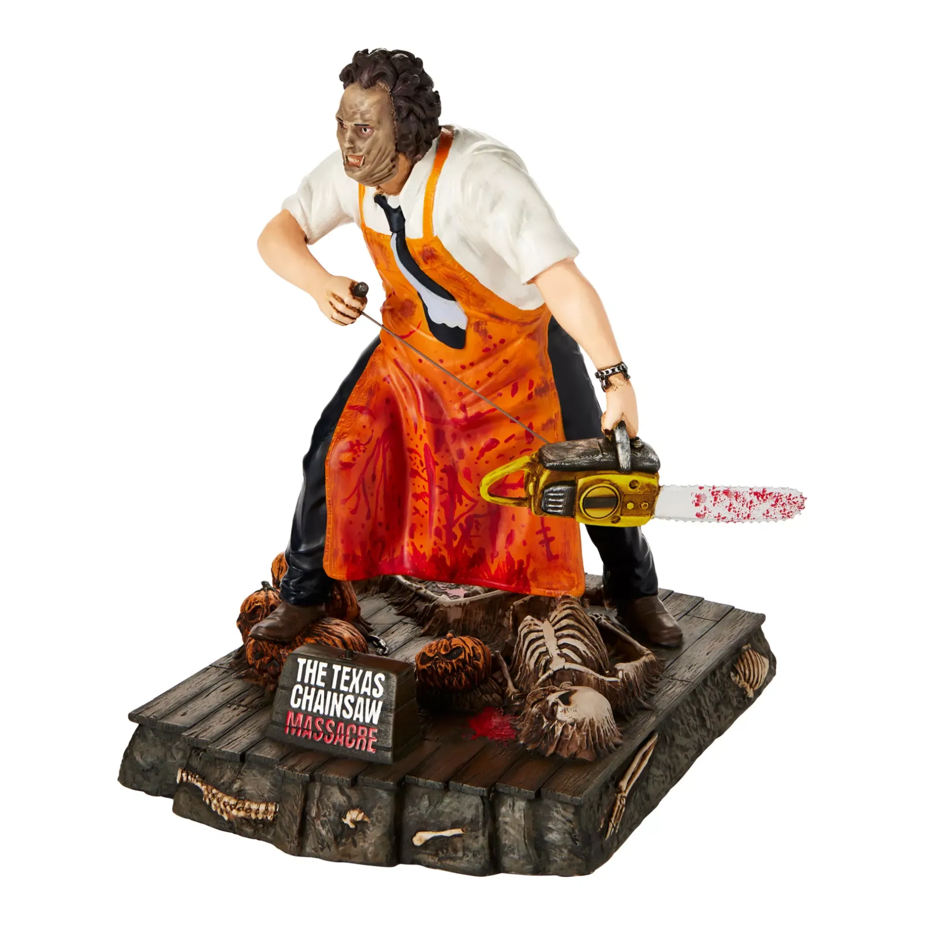 Spirit Halloween Leatherface Statue - Texas Chainsaw Massacre