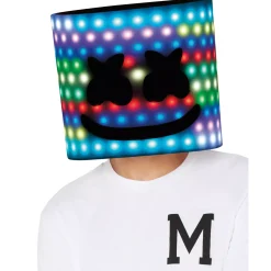 Spirit Halloween Light-Up Marshmello Helmet