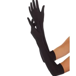 Spirit Halloween Long Black Gloves