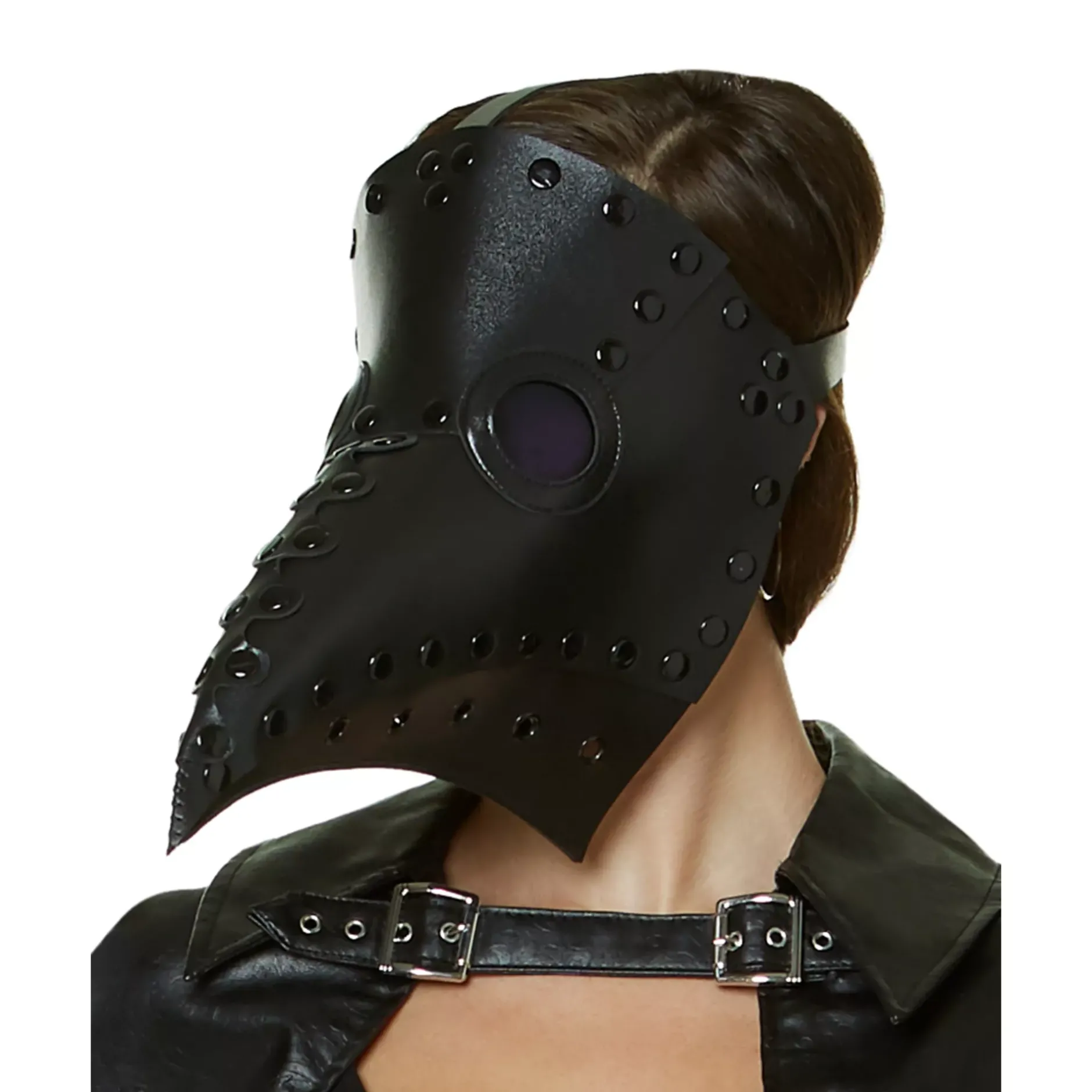 Spirit Halloween Long Plague Doctor Half Mask