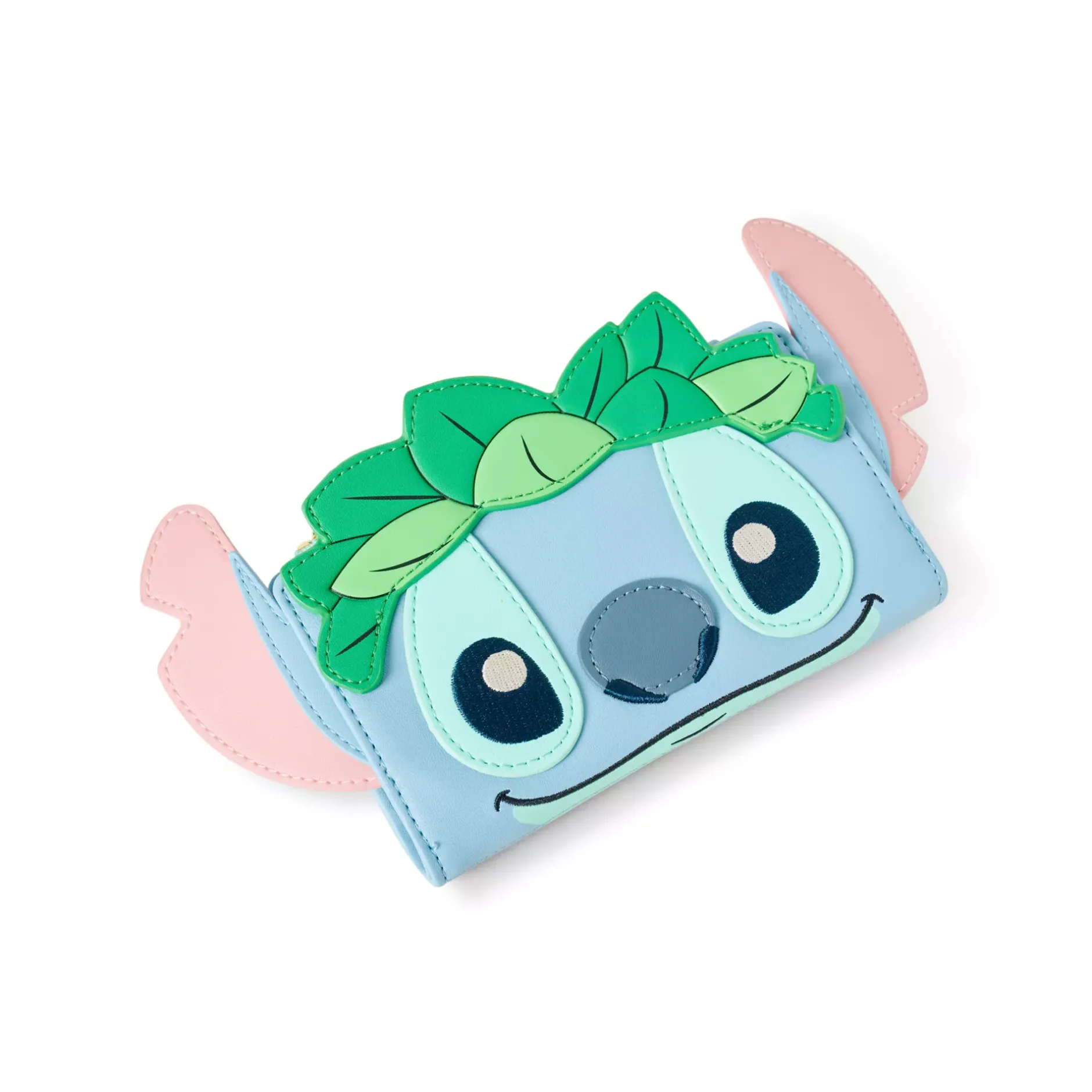 Spirit Halloween Loungefly Luau Stitch Zip Wallet - Lilo & Stitch