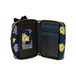 Spirit Halloween Loungefly Pikachu x Gengar Zip Wallet - Pokémon