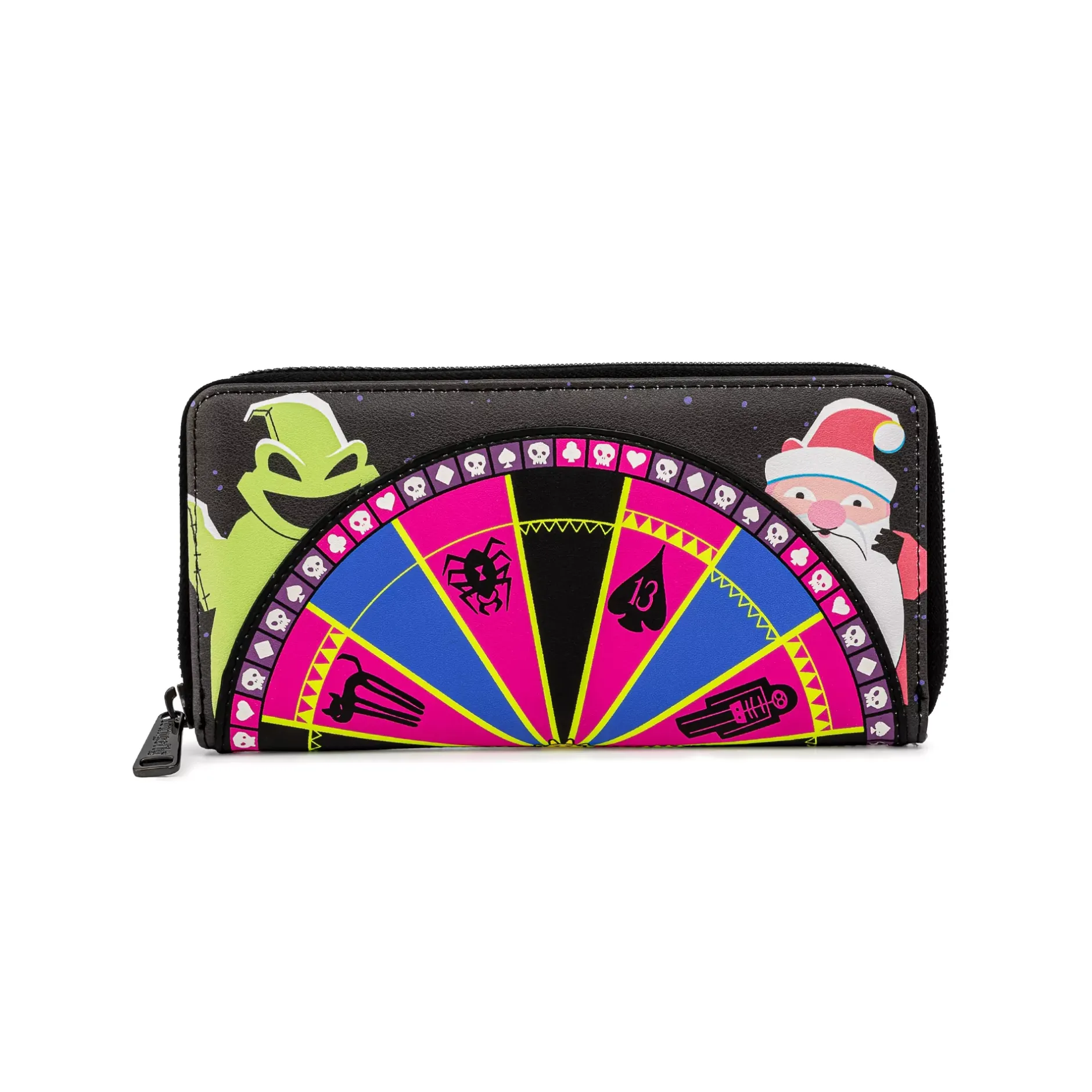 Spirit Halloween Loungefly The Nightmare Before Christmas Roulette Wheel Zip Wallet