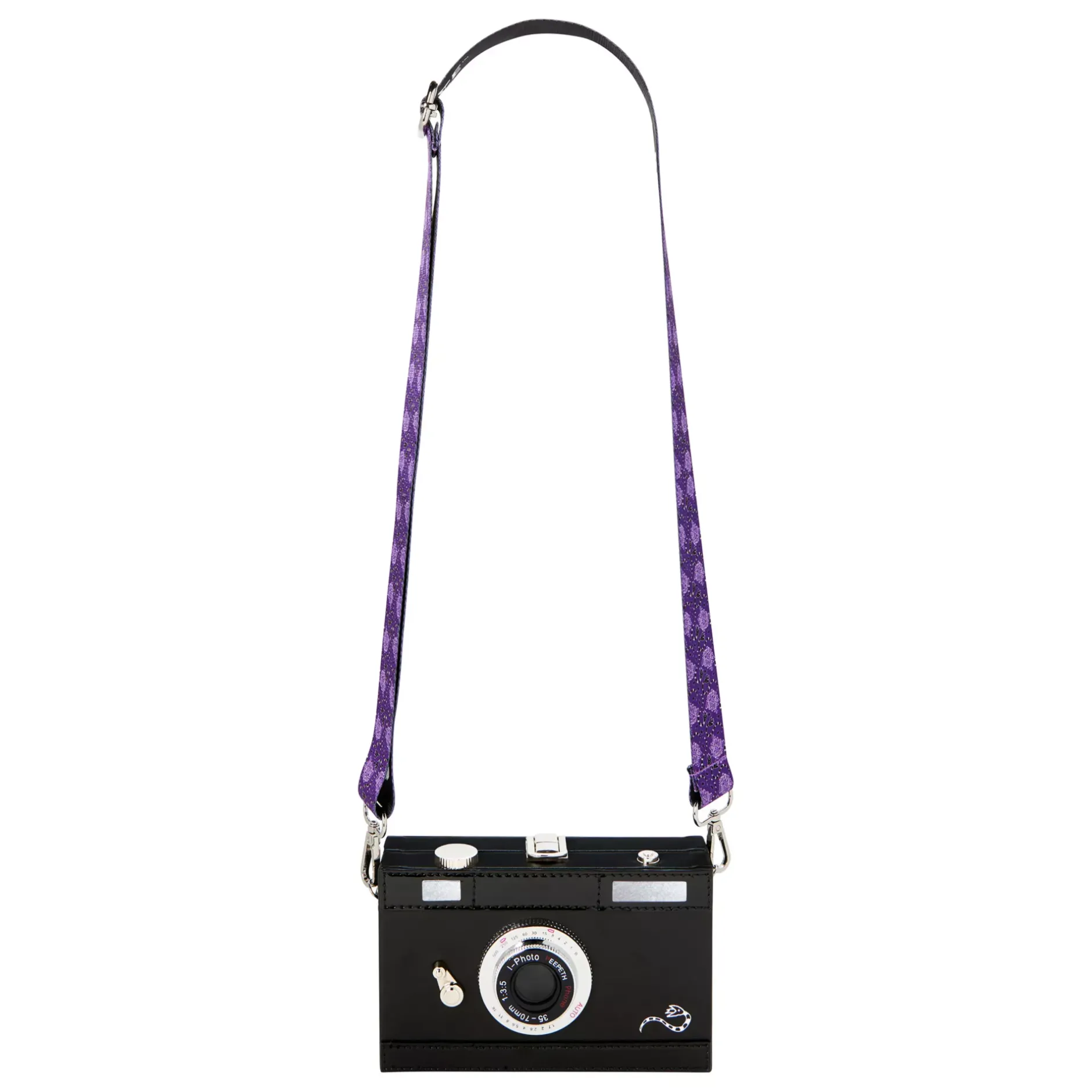 Spirit Halloween Lydia Camera Crossbody Bag - Beetlejuice