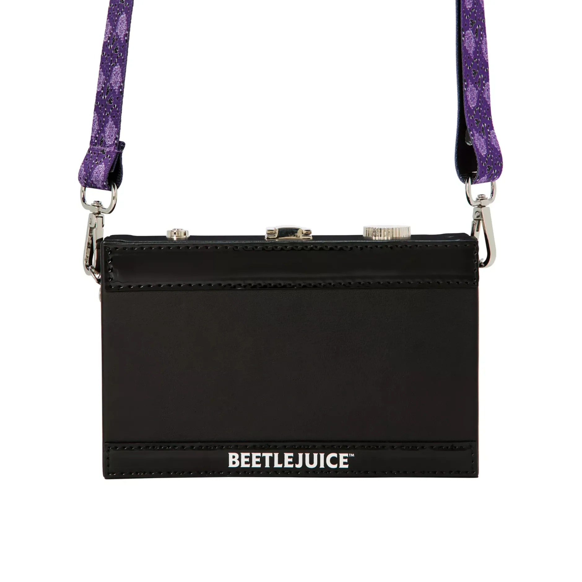 Spirit Halloween Lydia Camera Crossbody Bag - Beetlejuice