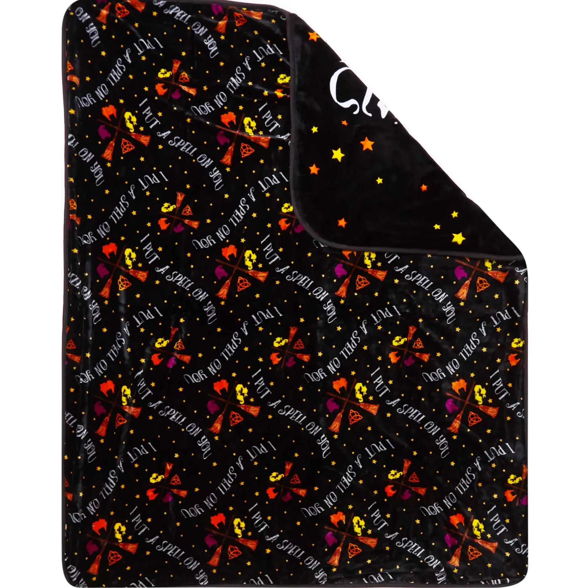 Spirit Halloween Makes Me Sick Fleece Blanket - Hocus Pocus