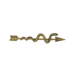 Spirit Halloween Medusa Golden Snake Arrow Sign