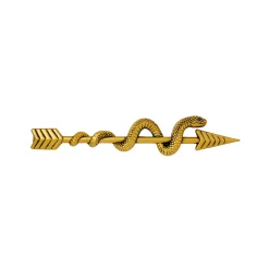 Spirit Halloween Medusa Golden Snake Arrow Sign