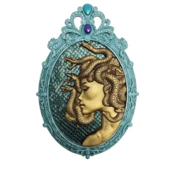 Spirit Halloween Medusa Portrait Sign