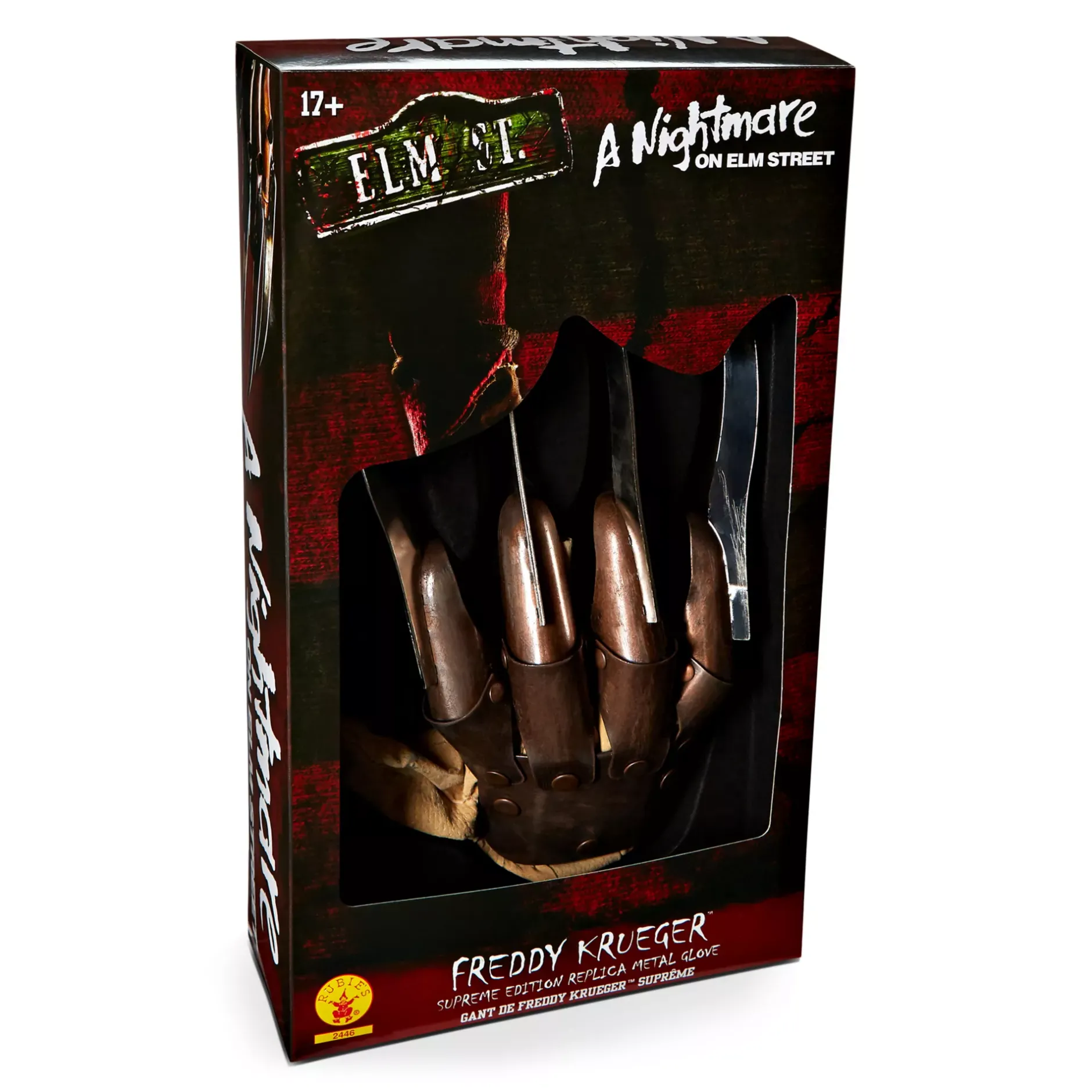 Spirit Halloween Metal Freddy Gloves Deluxe - A Nightmare on Elm Street