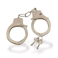 Spirit Halloween Metal Handcuffs