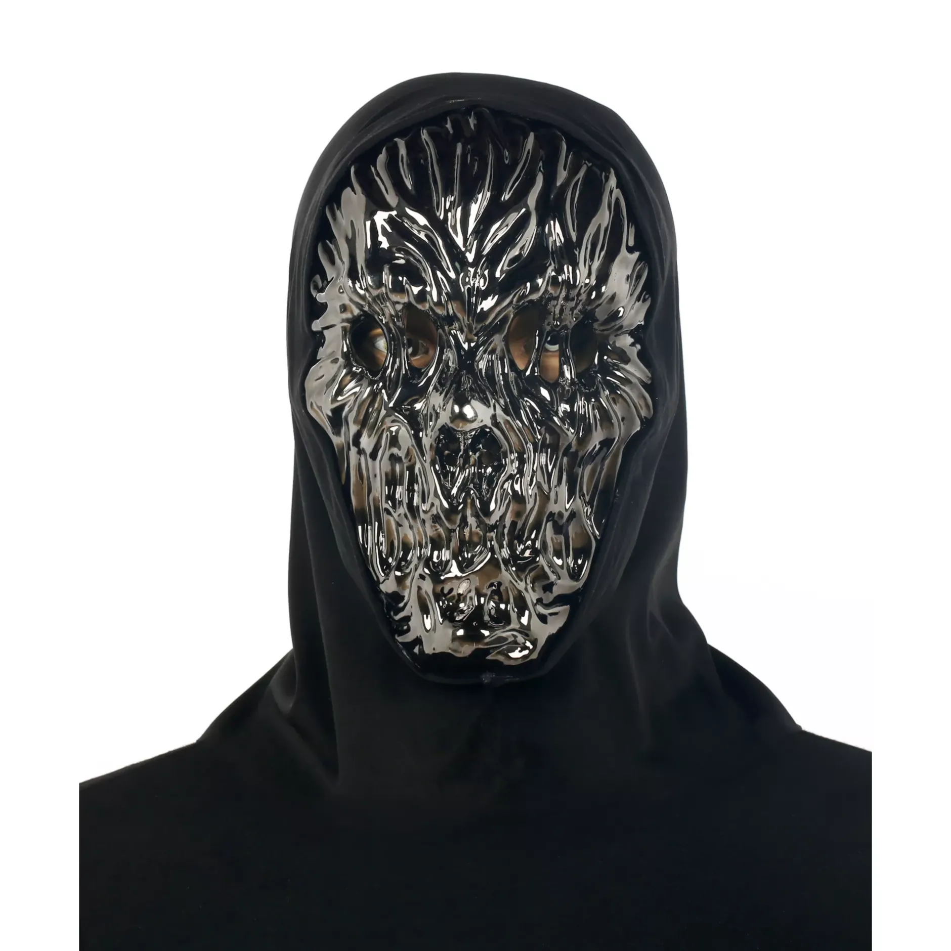 Spirit Halloween Metallic Ghoul Full Mask