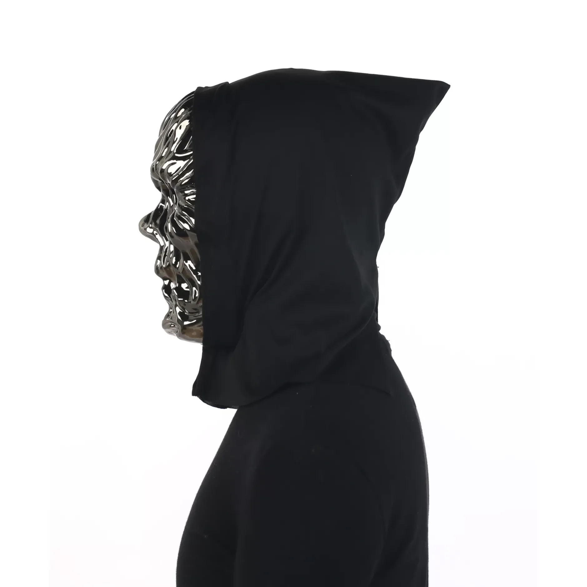 Spirit Halloween Metallic Ghoul Full Mask