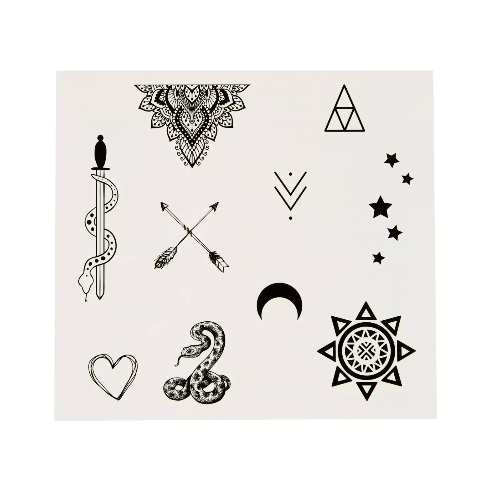 Spirit Halloween Mini Temporary Tattoos - 20 Pack