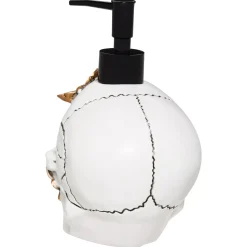 Spirit Halloween Moth Covered Skull Soap Dispenser
