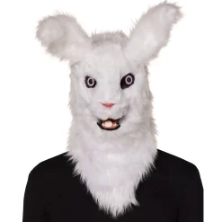 Spirit Halloween Moving Mouth Rabbit Full Mask