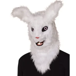 Spirit Halloween Moving Mouth Rabbit Full Mask