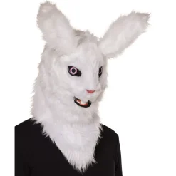 Spirit Halloween Moving Mouth Rabbit Full Mask