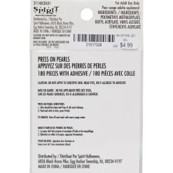 Spirit Halloween Multi-Color Press On Pearls