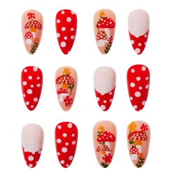 Spirit Halloween Mushroom Press-On Nails